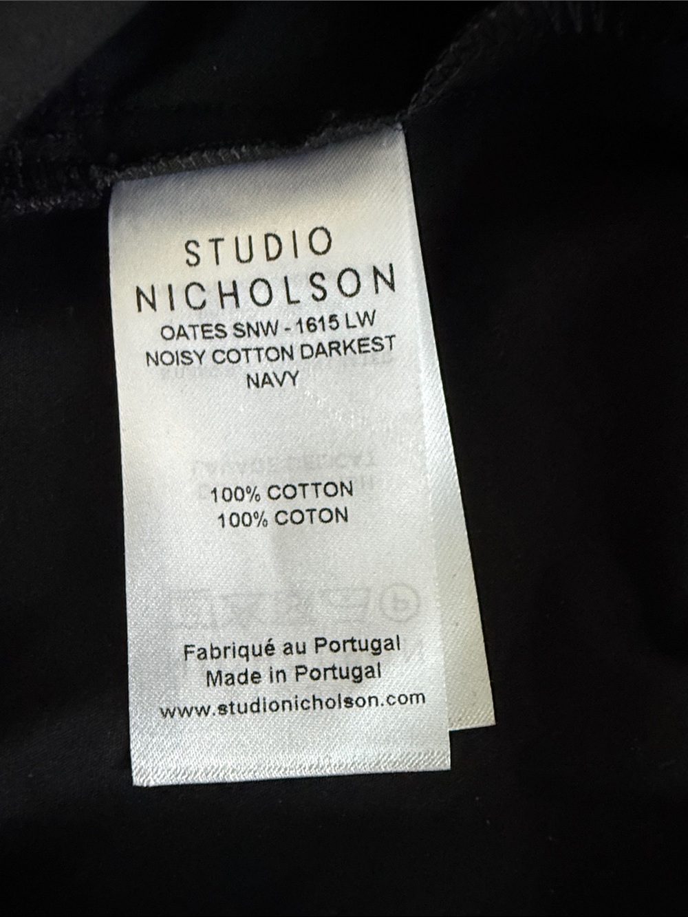 Studio Nicholson Oates Skirt Darkest Navy Size Xxs — image 8 of 8